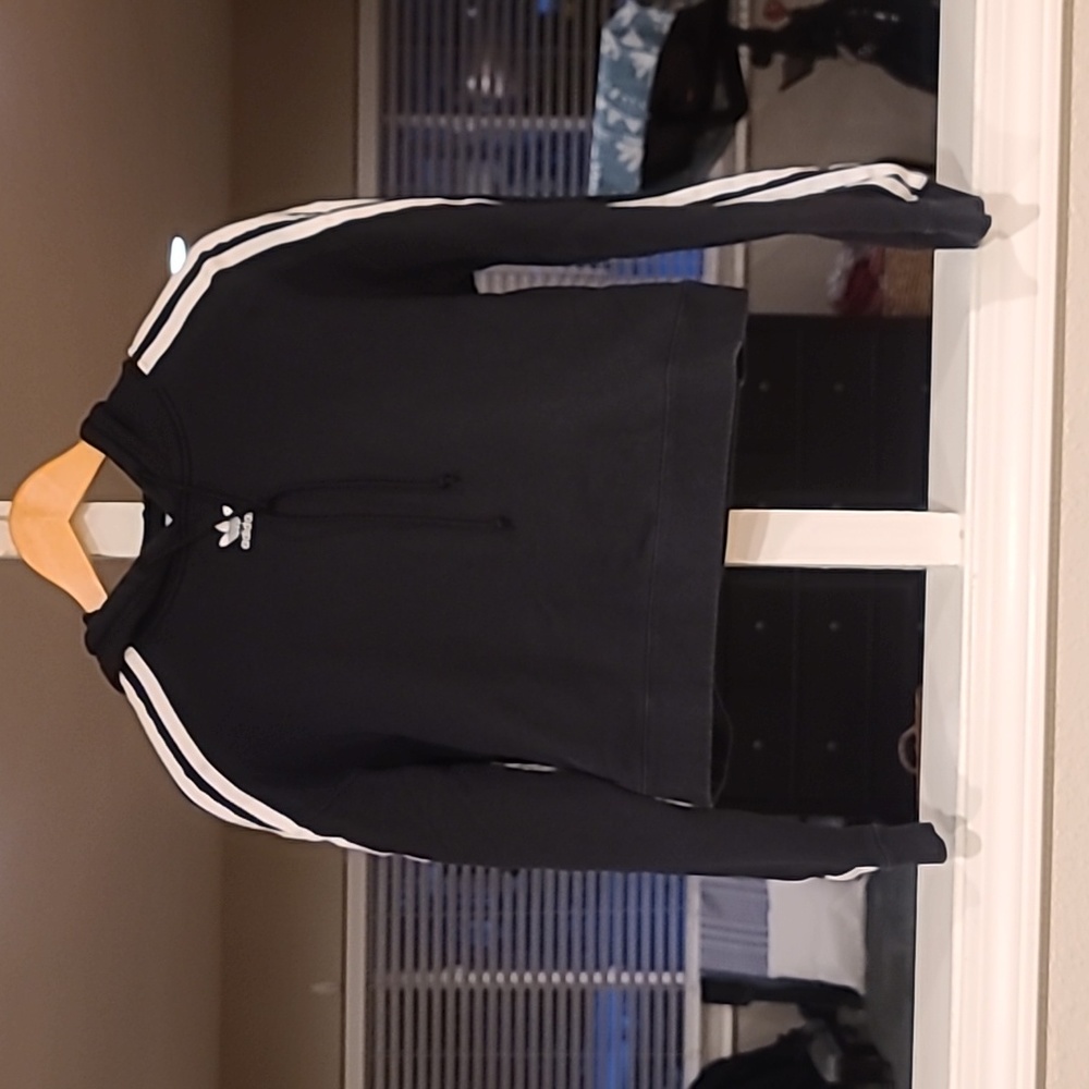 Addidas Cropped Hoodie Sz. XS